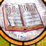 Stained glass bible