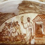 samson painting in roman catacombs