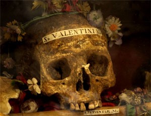 valentine skull