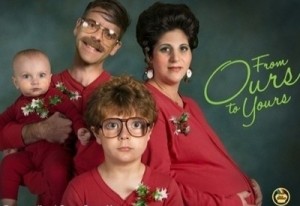 Awkward Christmas Family Photo