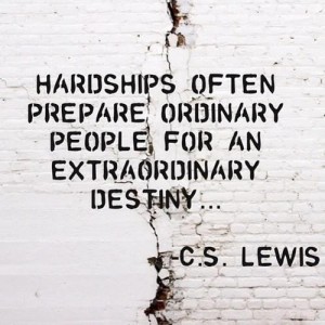 cs lewis quote hardship
