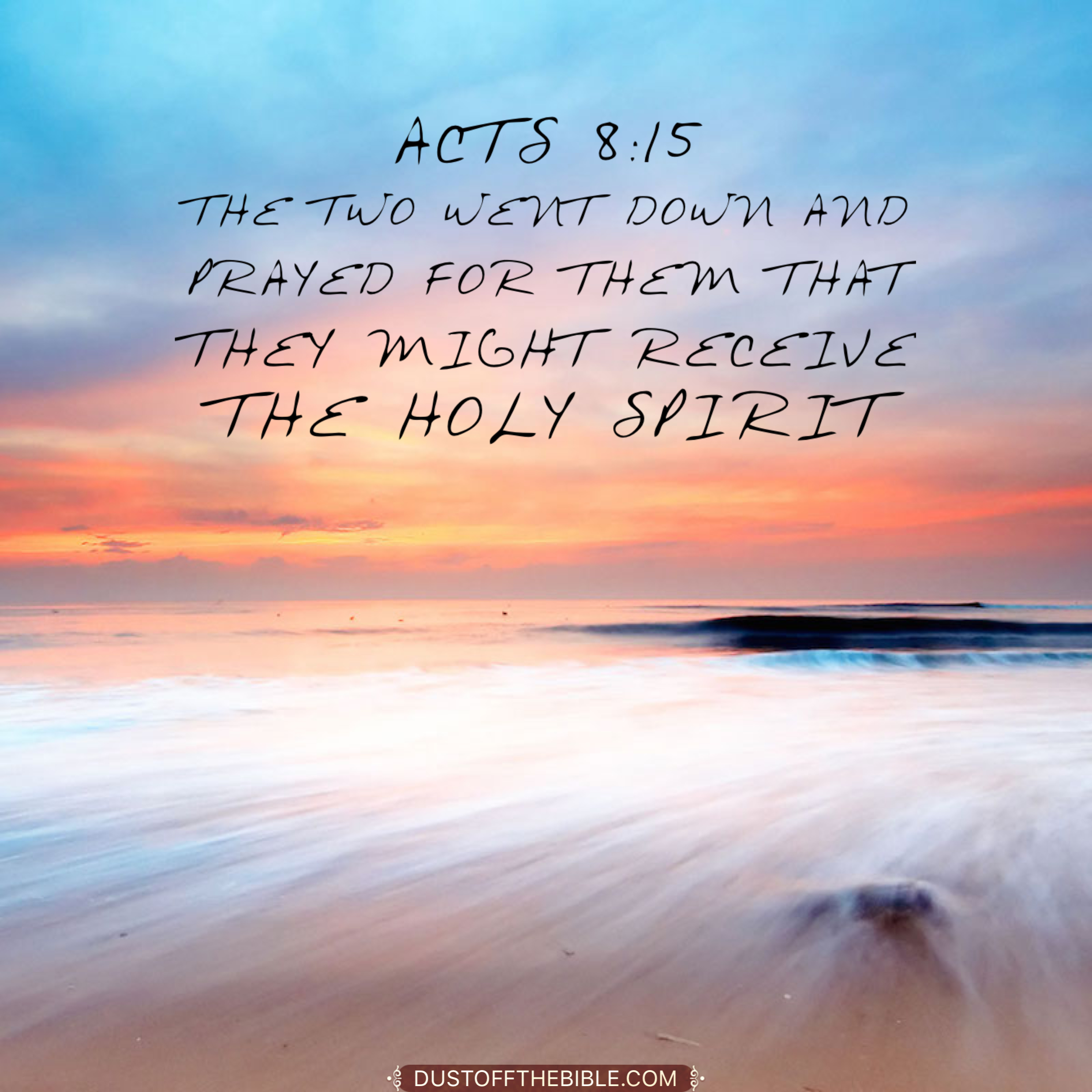 Acts 8 15