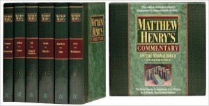 Matthew Henry Commentary Set
