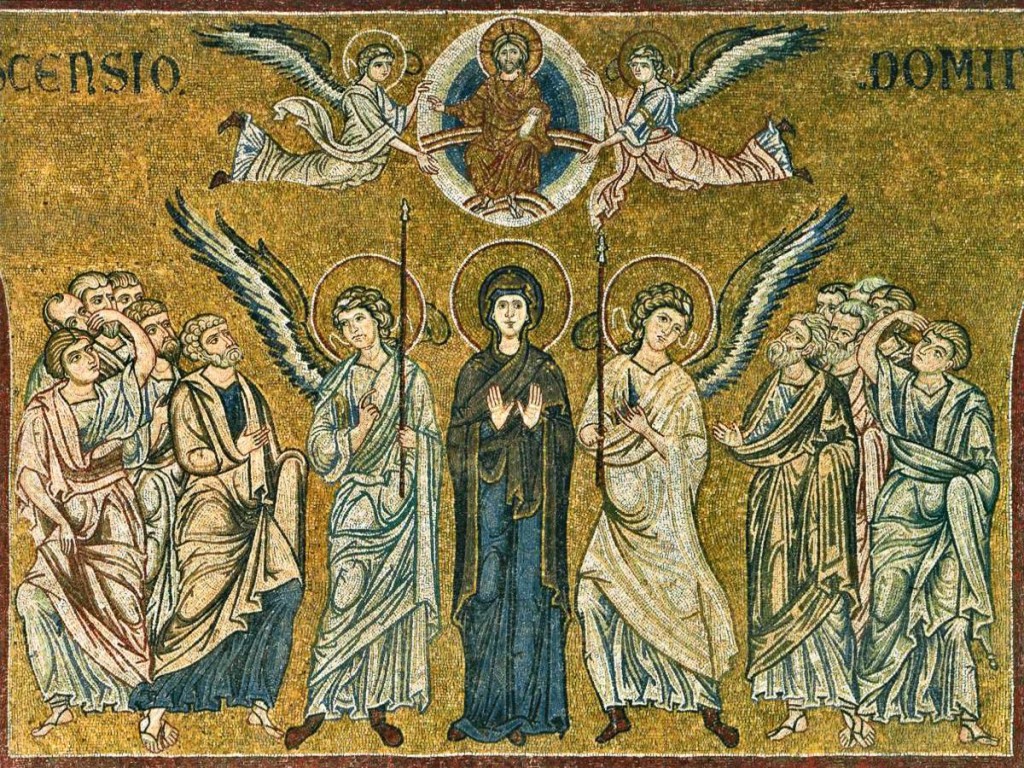 The Ascension of Christ Duomo Di Monreale, Sicily, Italy