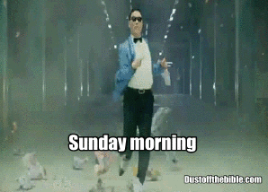 Sunday morning vs Monday morning