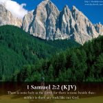 1 Samuel 2.2