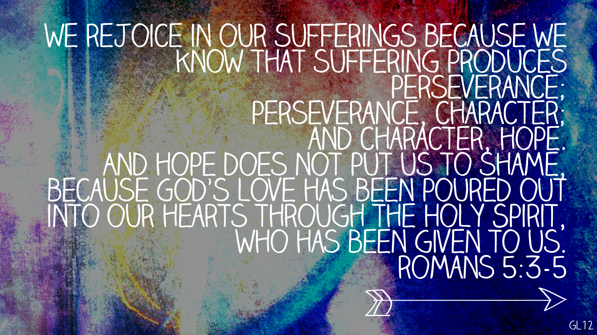 Romans 5:3-5