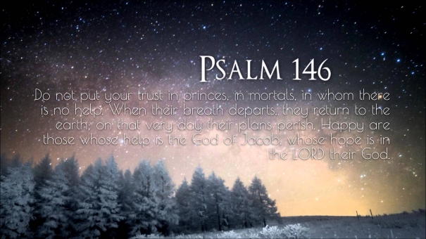 Psalm 146:3-5