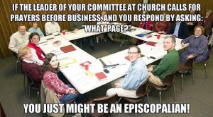 Episcopal prayer meme