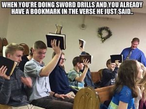 Sword drills
