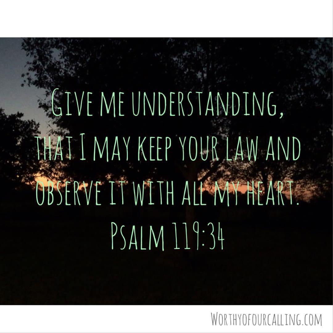 Psalm 119:34