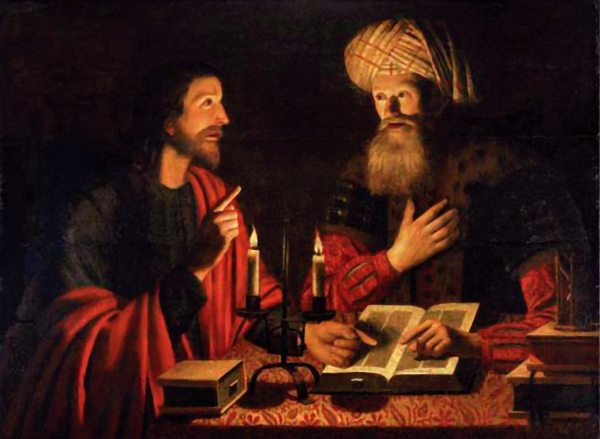 Christ Instructing NicodemusCrijn Hendricksz, 1604