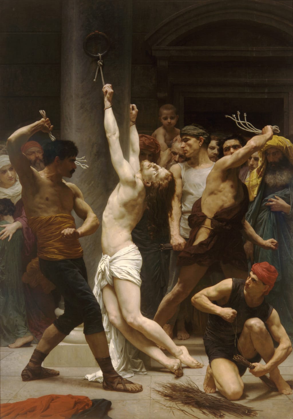 William Adolphe Bouguereau - The Flagellation of Our Lord Jesus Christ