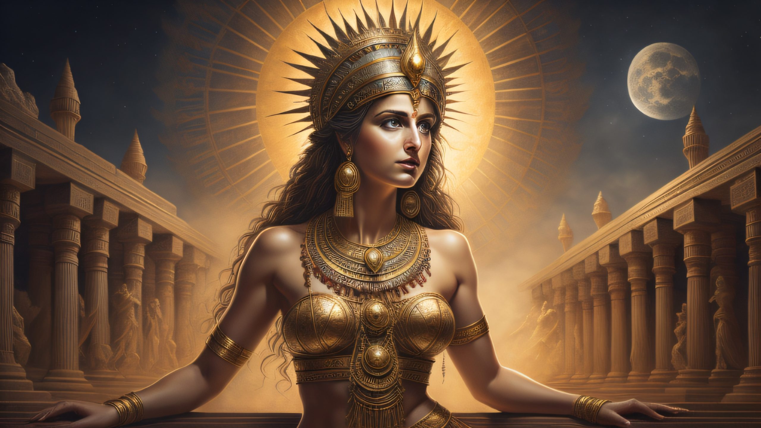 Representation of the goddess Ishtar