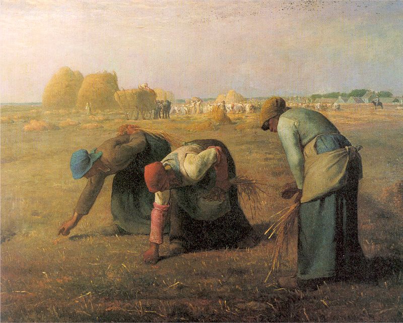 Gleaners by Jean-François Millet
