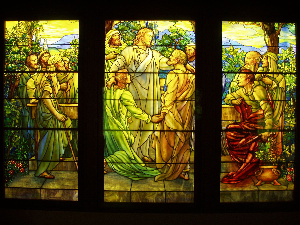Christ and the Apostles - Tiffany Glass & Decorating Company, 1890