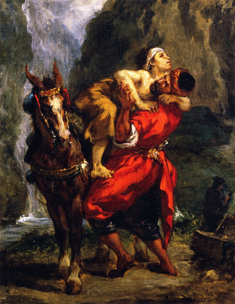 Eugène Delacroix: The Good Samaritan (1849)
