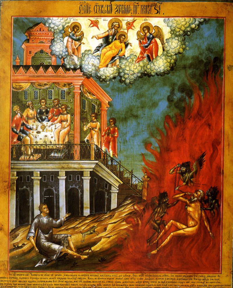 bible story of lazarus in hell