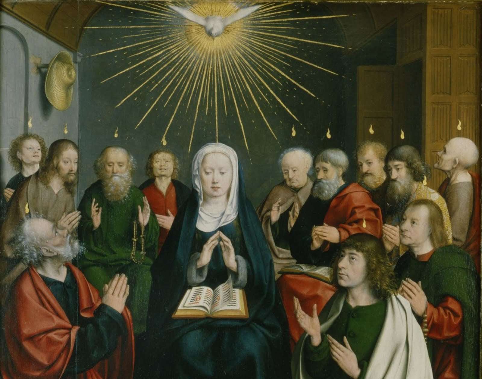 Pentecost, by Jan Joest 1505-1508