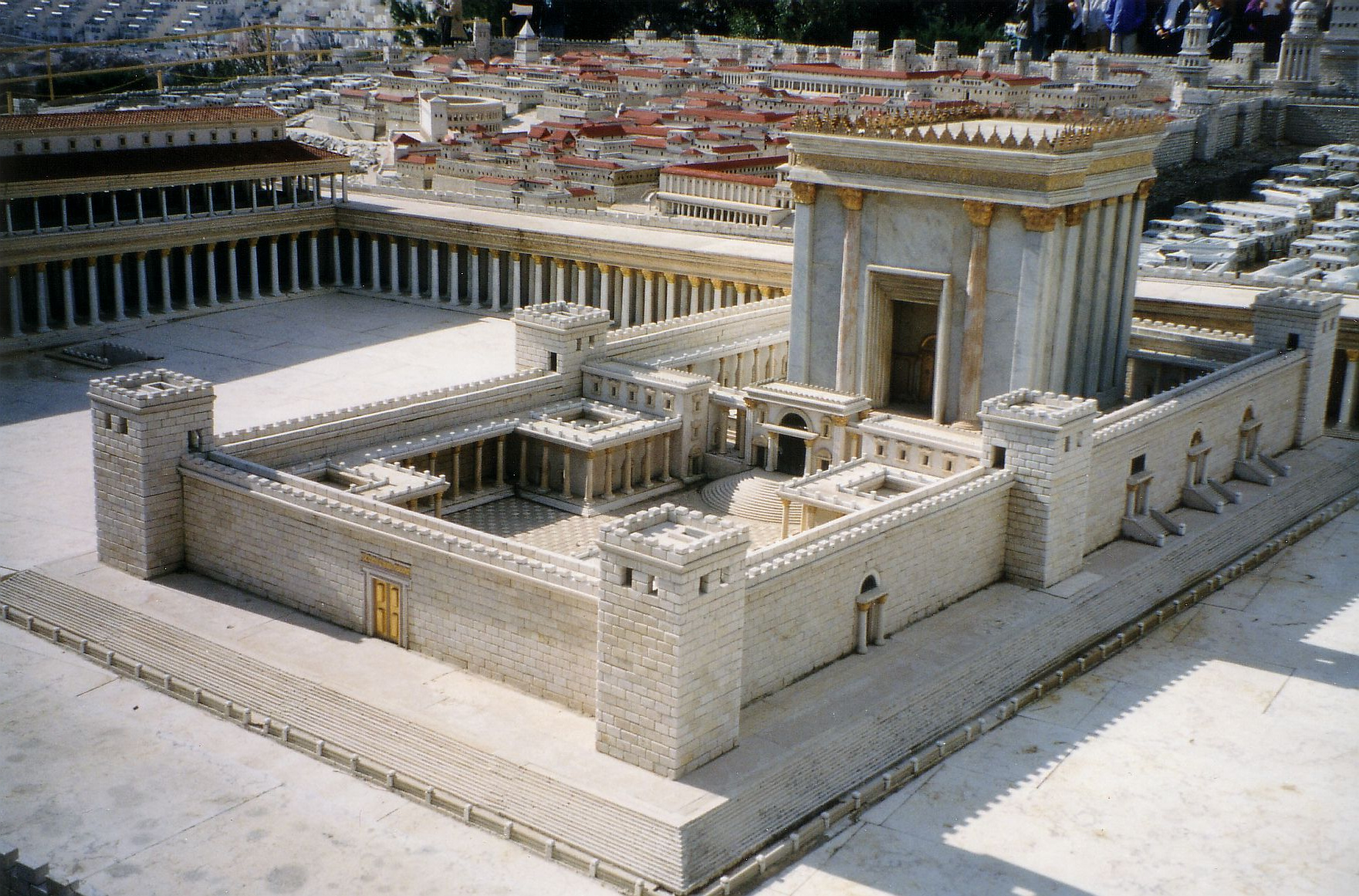 Temple Reconstruction at the Holy Land Exhibit