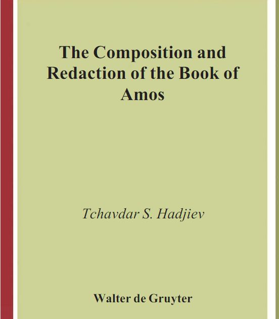 The Composition and Redaction of the Book of Amos, eCover