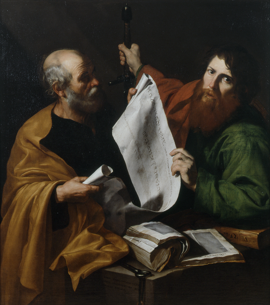 Saint Peter and Saint Paul, Jusepe de Ribera