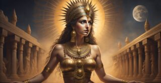 Representation of the goddess Ishtar