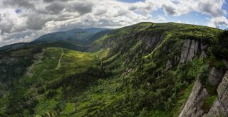 Mountain range in Czech