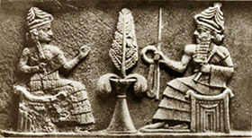 Enki And Ninhursag And The Tree Of Life