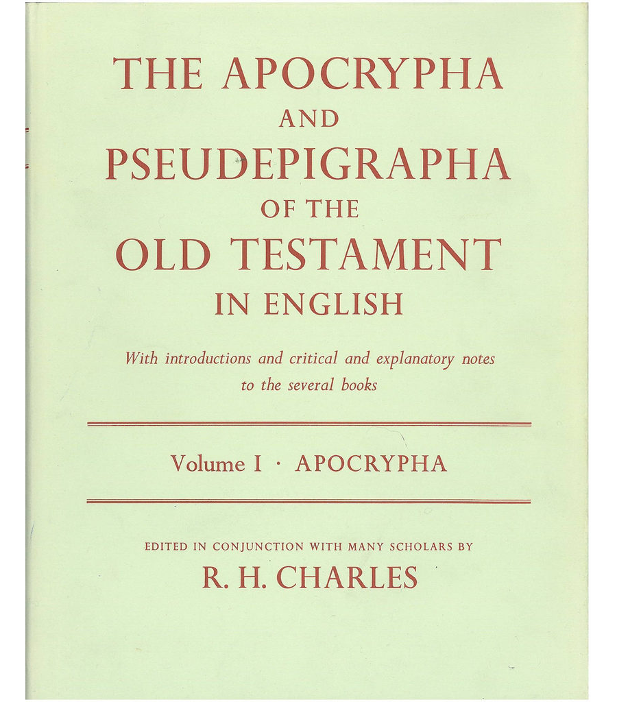 (.TXT) Apocrypha and Pseudepigrapha of the Old Testament, R. H. CHARLES
